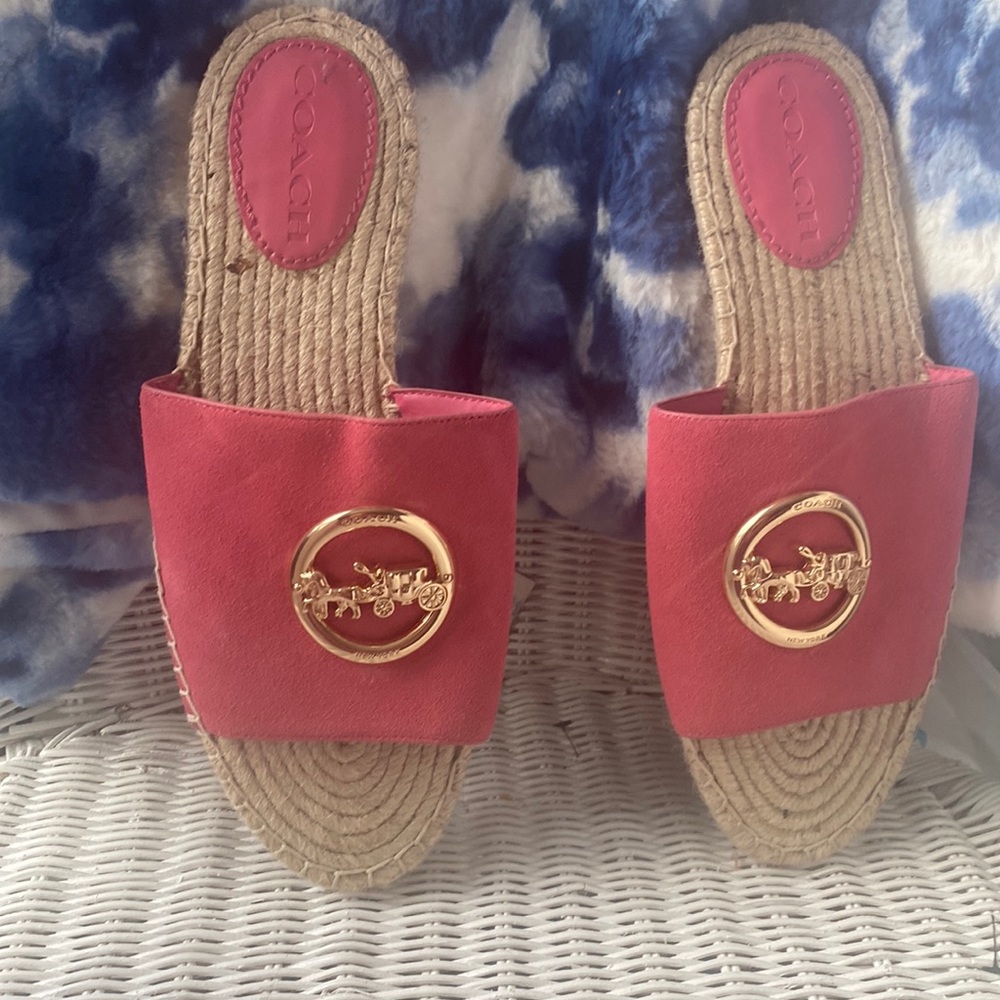 Coach sandals